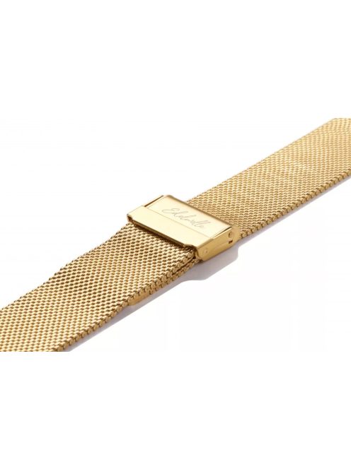 Edelwolle MESH/Milanese óraszíj, arany, 22 mm