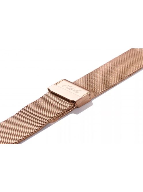 Edelwolle MESH/Milanese óraszíj, rosegold, 18 mm