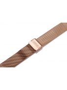 Edelwolle MESH/Milanese óraszíj, rosegold, 22 mm