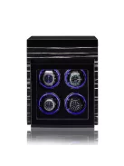 EDELWOLLE fa óraforgató 4 órának, fekete csíkos