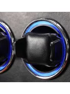 EDELWOLLE fa óraforgató 6 órának, fekete csíkos