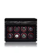 EDELWOLLE fa óraforgató 8 órának, fekete csíkos