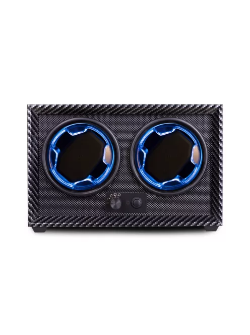 KARBON SZÍNŰ FA ÓRAFORGATÓ 2 ÓRÁNAK