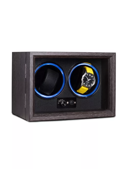 PALISZANDER SZÜRKE FA ÓRAFORGATÓ 2 ÓRÁNAK