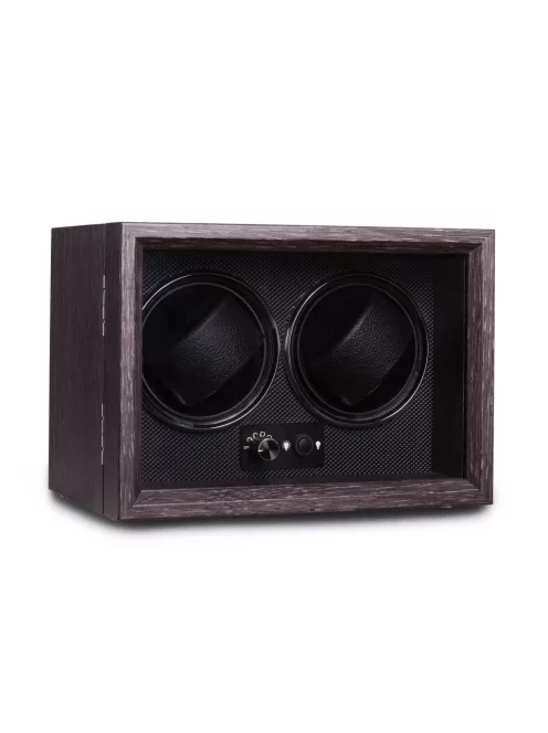 PALISZANDER SZÜRKE FA ÓRAFORGATÓ 2 ÓRÁNAK