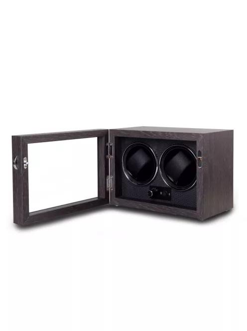 PALISZANDER SZÜRKE FA ÓRAFORGATÓ 2 ÓRÁNAK