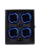 KARBON SZÍNŰ FA ÓRAFORGATÓ 4 ÓRÁNAK