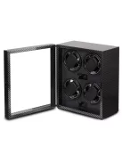 KARBON SZÍNŰ FA ÓRAFORGATÓ 4 ÓRÁNAK