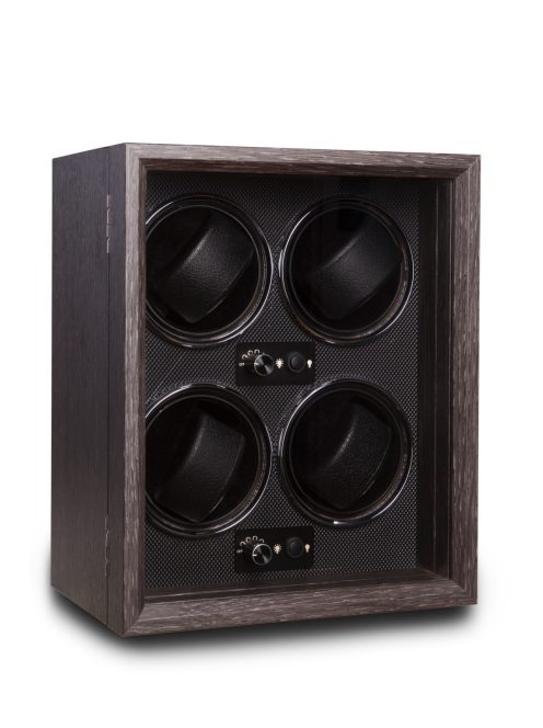 PALISZANDER SZÜRKE FA ÓRAFORGATÓ 4 ÓRÁNAK