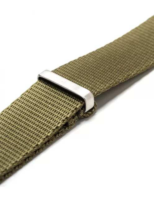 WB Original prémium Nato óraszíj, khaki zöld, 22 mm